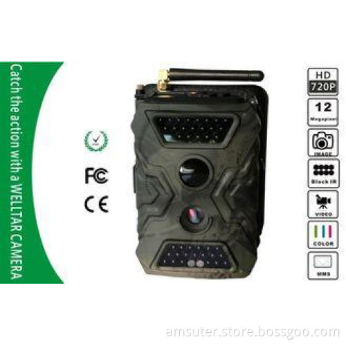 Camouflage Wireless Remote Control Game Scouting Camera , H
